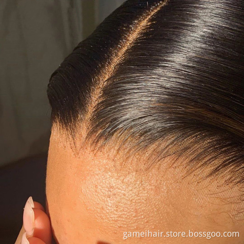 Gmwigs Human Hair Wig Wholesale Straight Brazilian Cuticle Aligned Human Hair hd Lace front Wig Pre Plucked For Black Women